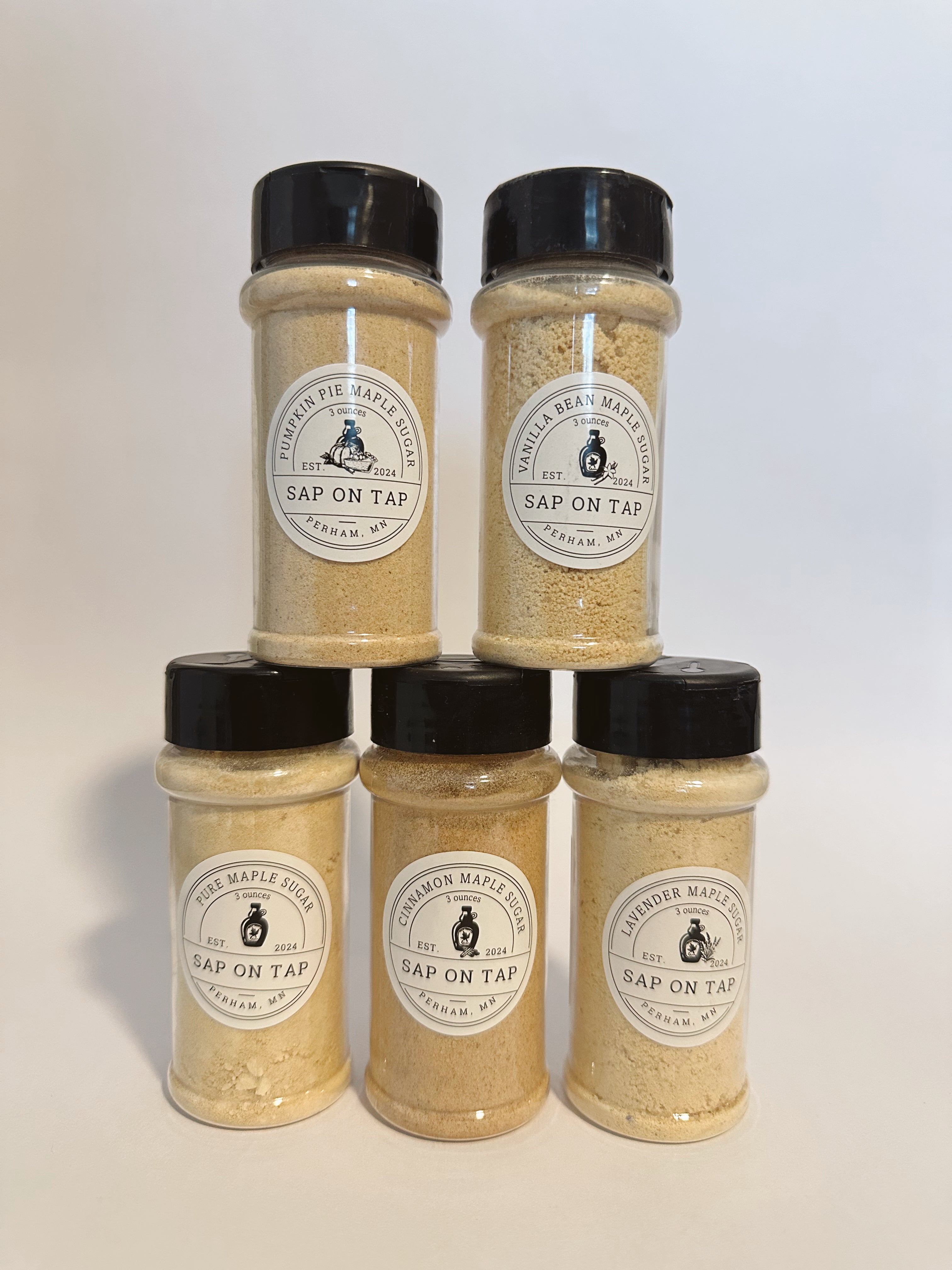 Maple Sugar - 3 ounce shakers