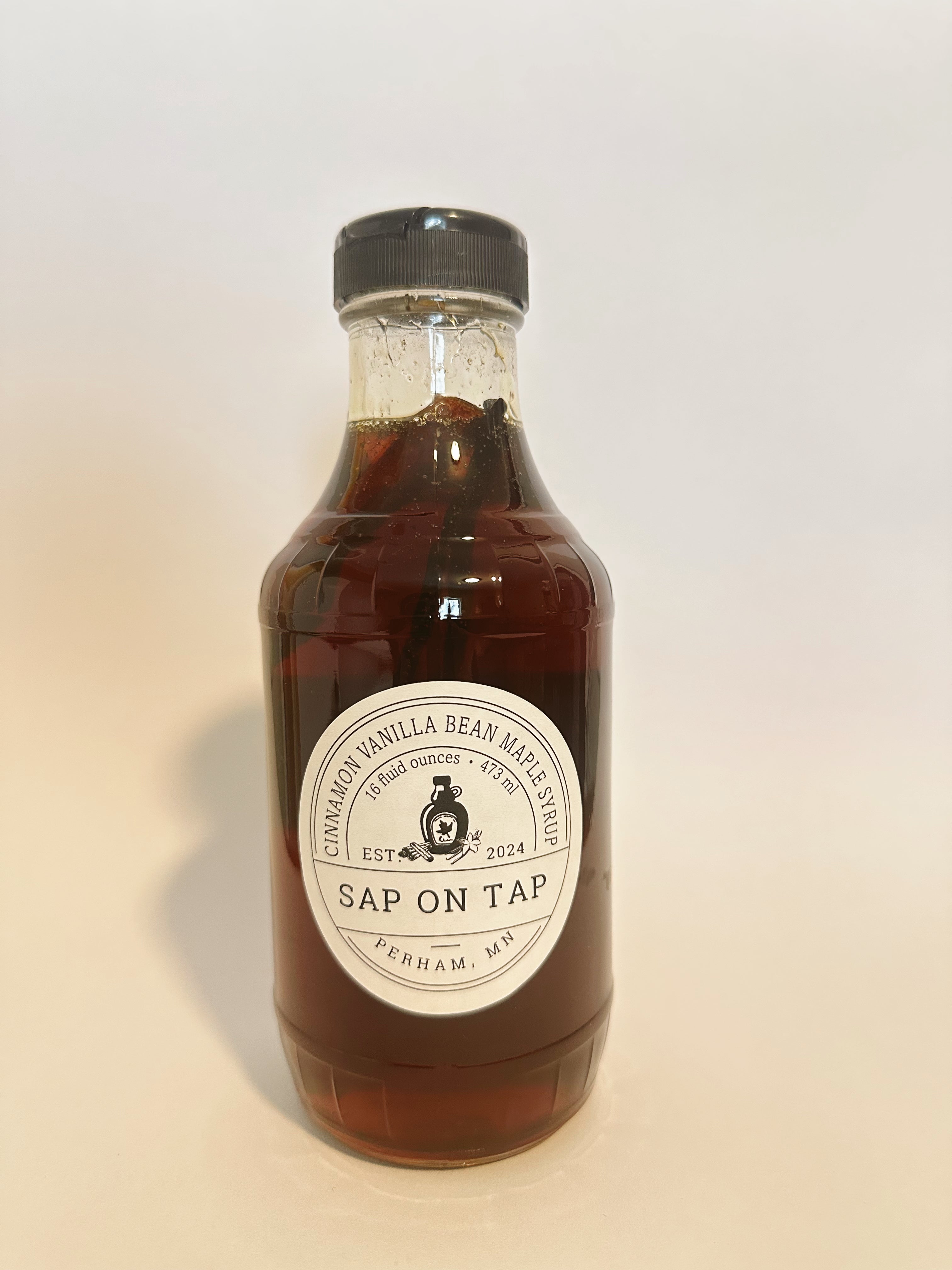 Cinnamon Vanilla Bean Maple Syrup